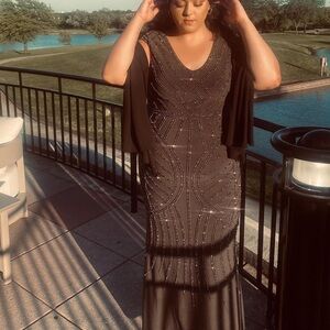 Elegant evening dress